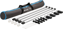 Nanlite Pavotube II 30C LED RGBWW Tube Light 4 Light Kit