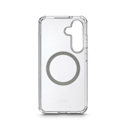 Hama Extreme Protect, kryt pro Samsung Galaxy S25+, magnetický, D3O®, nežloutnoucí, průhledný