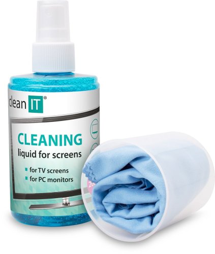 Čistič CLEAN IT čisticí roztok na obrazovky s utěrkou, 200 ml