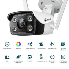 Kamera TP-Link VIGI C340-W(4mm) 4MPx, vonkajšia, IP Bullet, WiFi, prísvit 30m