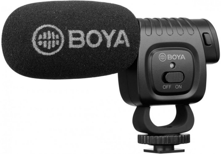 BOYA BY-BM3011 kompaktní kondenzátorový Shotgun mikrofon pro DSLR a smartphony
