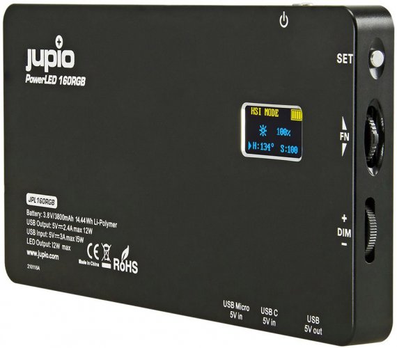 Jupio PowerLED 160 RGB