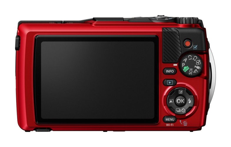 Digitální fotoaparát OM SYSTEM TG-7 červený
