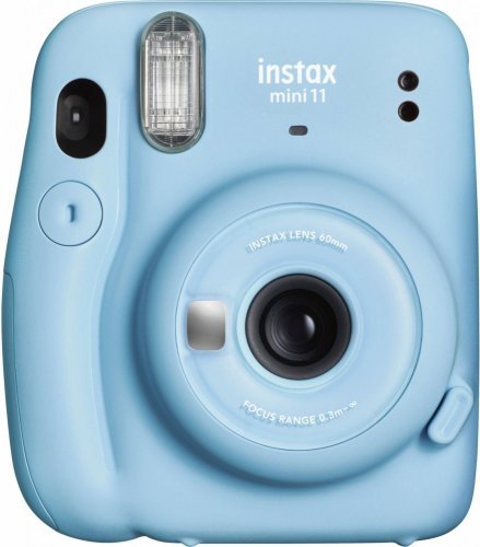 Fujifilm INSTAX Mini 11 Sofortbildkamera (Himmelblau)