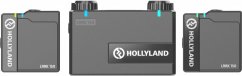Hollyland LARK 150 Kompaktní digitální bezdrátový mikrofonní systém pro 2 osoby (2,4 GHz, černý)