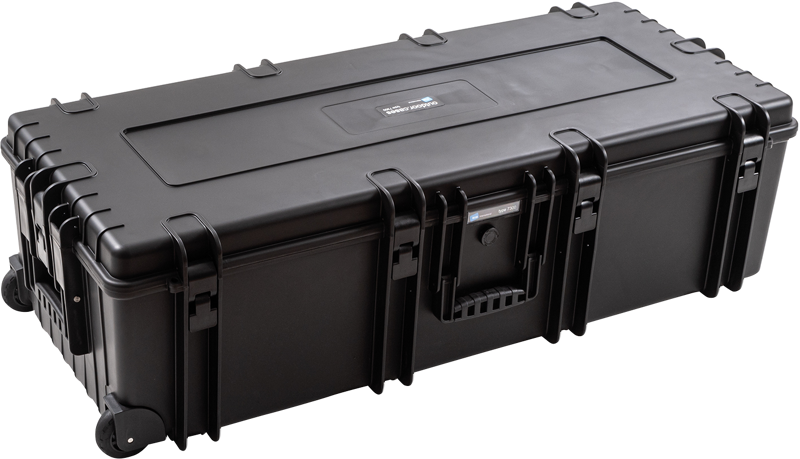 B&W Outdoor Case 7300, prázdný kufr černý