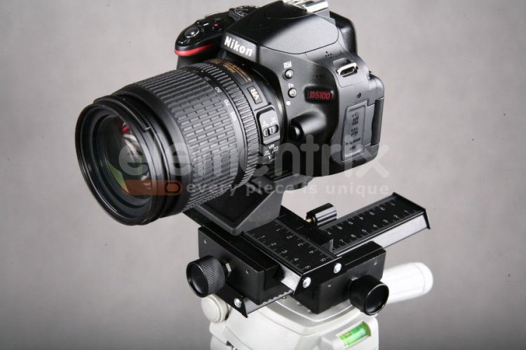 forDSLR makro sáňky, nastavitelné ližiny