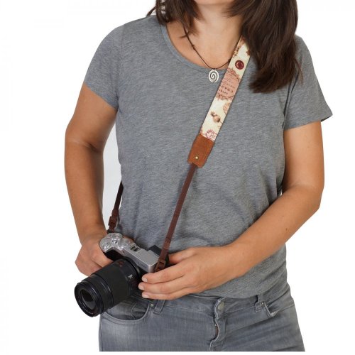 Kalahari vintage camera strap