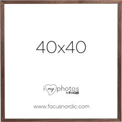Focus Soul Walnut veneer 40X40