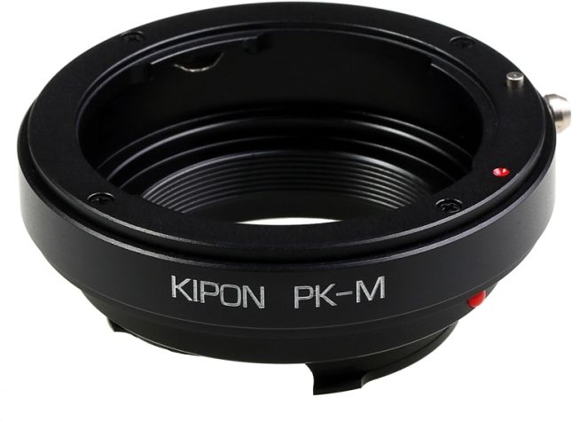 Kipon Adapter von Pentax K Objektive auf Leica M Kamera