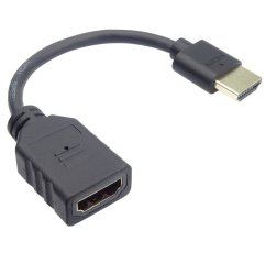 Adaptér Flexi HDMI Male - Female pre ohybné zapojenie kábla do TV