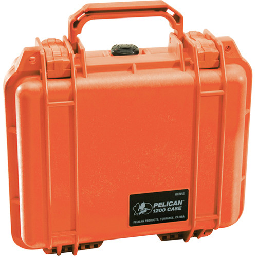 Peli™ Case 1200 Case with Foam (Orange)