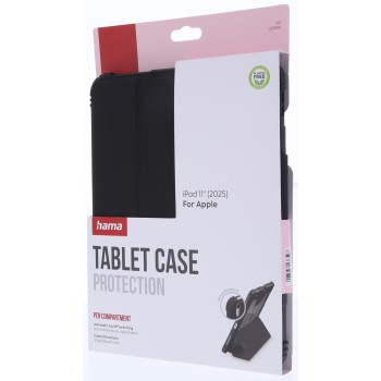 Hama Protection, pouzdro pro Apple iPad 11" (2025)/ Apple iPad 10,9" (2022), černé/průhledné Hama Protection, pouzdro pro Apple iPad 11" (2025)/ Apple iPad 10,9" (2022), černé/průhledné