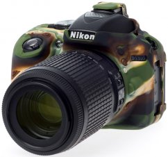 easyCover Silikon Schutzhülle f. Nikon D5300 Camouflage