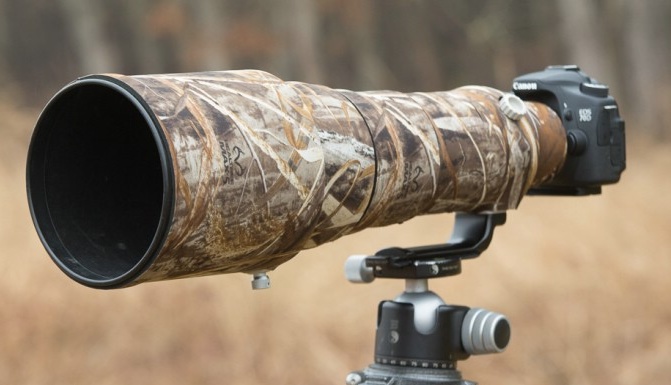 Wildlife Watching Supplies maskovací návlek pro Canon 500 f4 IS II