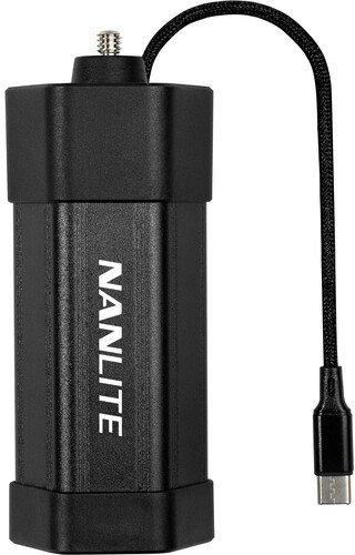 Nanlite PavoTube II 6C batery grip pro baterie NP-F