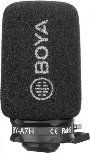 Boya BY-A7H Plug-In kondenzátorový mikrofón s konektorom 3,5mm