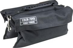 Kupo KSD-1680S Hook and Loop Refillable Sandbag 6kg - Empty