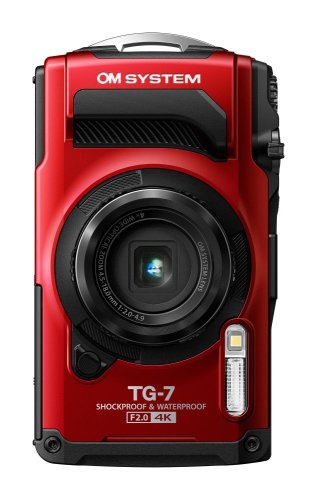 Digitální fotoaparát OM SYSTEM TG-7 červený