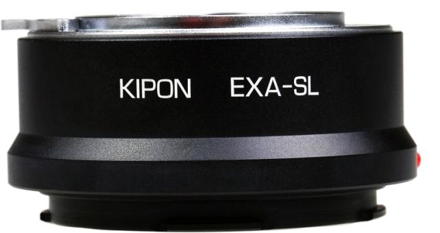 Kipon adaptér z Exakta objektivu na Leica SL tělo