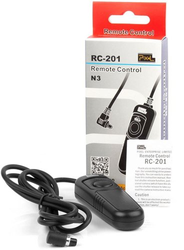 Pixel RC-201/N3 Wired Shutter Remote Control (Canon RS-80N3)