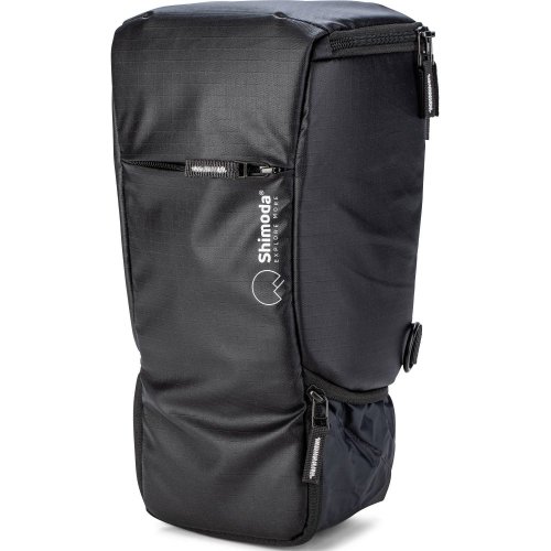 Shimoda Top Loader Accessory Bag | rozšiřitelné pouzdro | pojme bezzrcadlovku nebo digitální zrcadlovku s 24-70 mm nebo 70-200 mm | černá