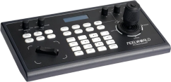 Feelworld KBC10 PTZ Camera Controller with Joystick and Keyboard Control LCD Display PoE Supported