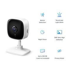 Kamera TP-Link Tapo C110 IP, 3MP, WiFi, prísvit