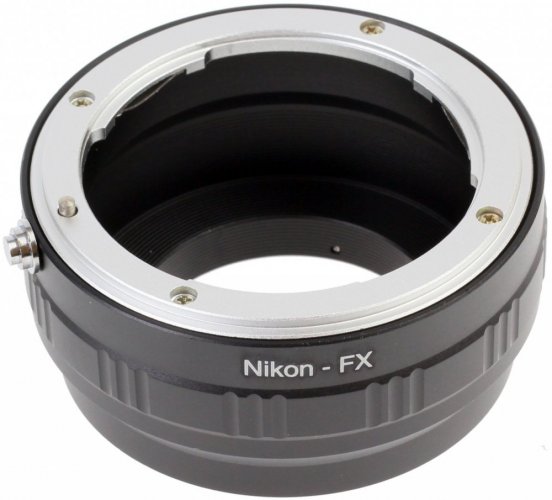 forDSLR adaptér bajonetu Fujifilm X na objektívy Nikon F