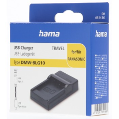 Hama USB foto nabíjačka pre Panasonic DMW-BLG10