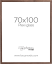 Focus Soul Walnut veneer 70X100 Plexi