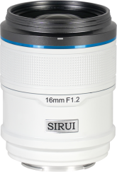 Sirui Lens Sniper APS-C AF 16mm F1.2 Z-Mount White