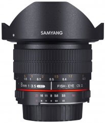 Samyang 8mm f/3.5 Fisheye CS II Lens for MFT