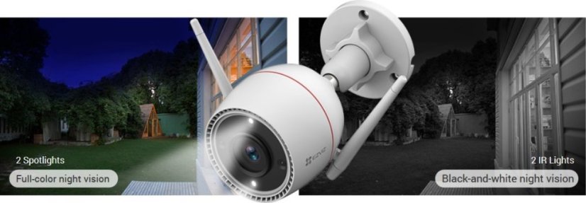 Ezviz H3C 2K venkovní kamera, Wi-Fi, 3MP, 4mm