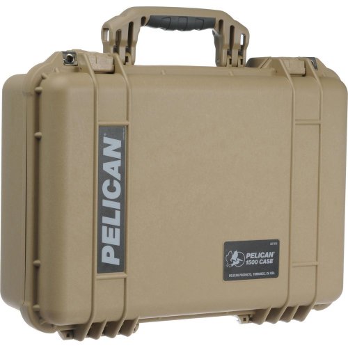 Peli™ Case 1500 Koffer mit Schaumstoff (Desert Tan)
