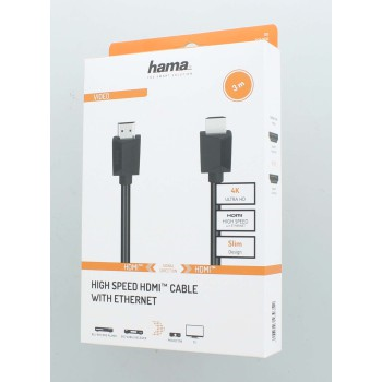 Hama HDMI kábel High Speed 4K 3 m