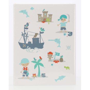 Hama album memo PIRATE TRAVEL 10x15/200, popisné etikety