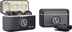 Hollyland Lark M2 Combo - Wireless Lavalier Microphone (Duo,ShineCharcoal)