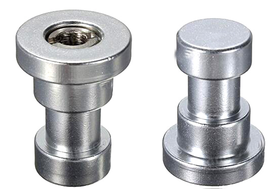 5/8" Stativzapfen mit 1/4" und 3/8" Gewinde (CEP)