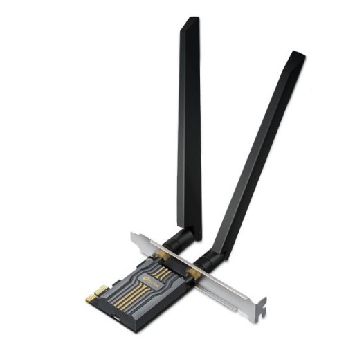 Archer TBE400E BE6500 Wi-Fi 7 Bluetooth 5.4 PCIe Adapter, abnehmbare Antenne