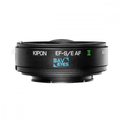 Kipon Baveyes Autofokus Adapter from Canon EF Lens to MFT Camera (0,7x) with Support