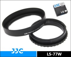 JJC LS-77W sluneční clona pro širokoúhlé objektívy 77mm