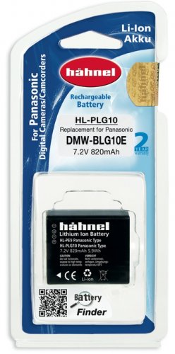 Hähnel HL-PLG10, Panasonic DMW-BLG10E, 7.2V, 5.9Wh, 820mAh,