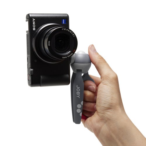 Joby HandyPod Clip (Grey) – stylový vlogovací stativ s karabinou