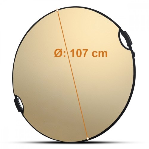Walimex pro 5in1 Reflector WAVY Comfort Diameter 107cm with Grip