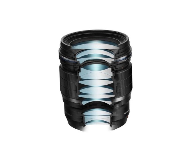 Objektiv Olympus ET-M4512 černý PRO
