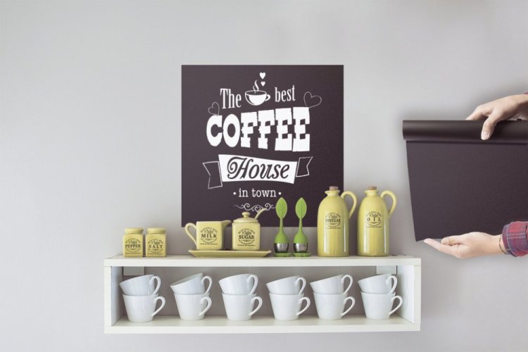 Fólia Securit na popis křídou, 100 x 45 cm, samolepící