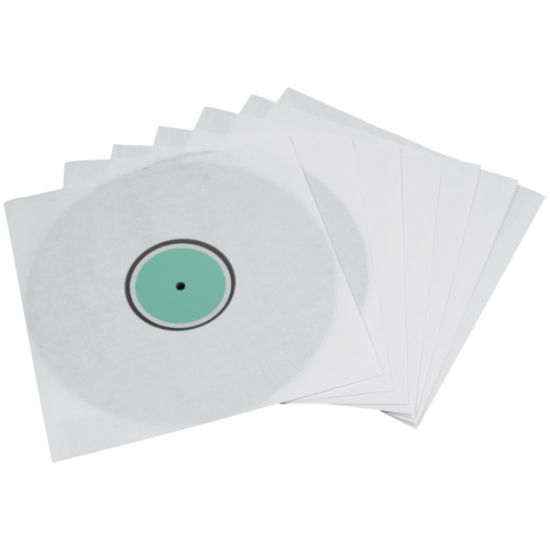 Hama Vnitřní ochranné obaly na gramofonové desky (vinyl/LP), bílé, 10 ks