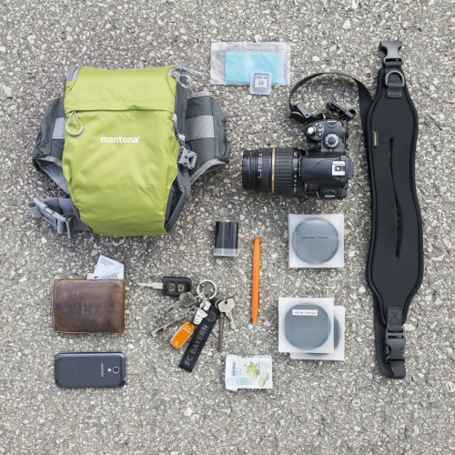 Mantona elementsPro Camera Bag 10 (Green)