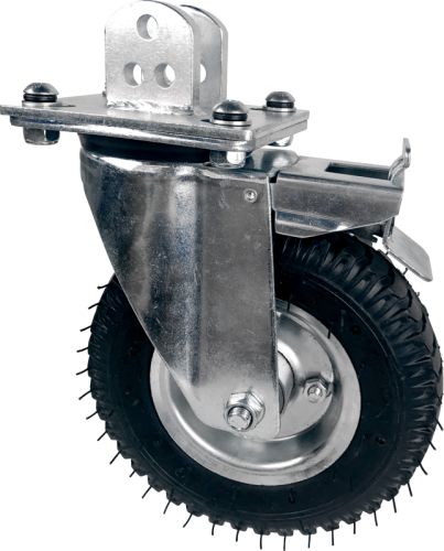 Kupo KC-215A 215mm Pneumatická kola se zámkem – sada 3 ks